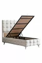 Ensemble Duke Lux Ikili, tête de lit pour lit simple