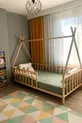 Lit Montessori pour bébé et enfant unisexe en bois naturel