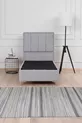 Lit coffre Gold Therapy gris (TÊTE DE LIT ET MATELAS NON INCLUS)