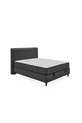 Lit Ionic Energy Pro - Base Lento - Ensemble Tête de Lit Somni 3 pièces - Noir