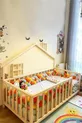 Lit Montessori pour bébé et enfant Masal Model en bois naturel
