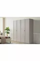 Ensemble de chambre à coucher Folt Beige 4 portes