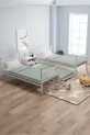 Lit superposé et lit simple pour enfants Defne Yavrulu en métal blanc