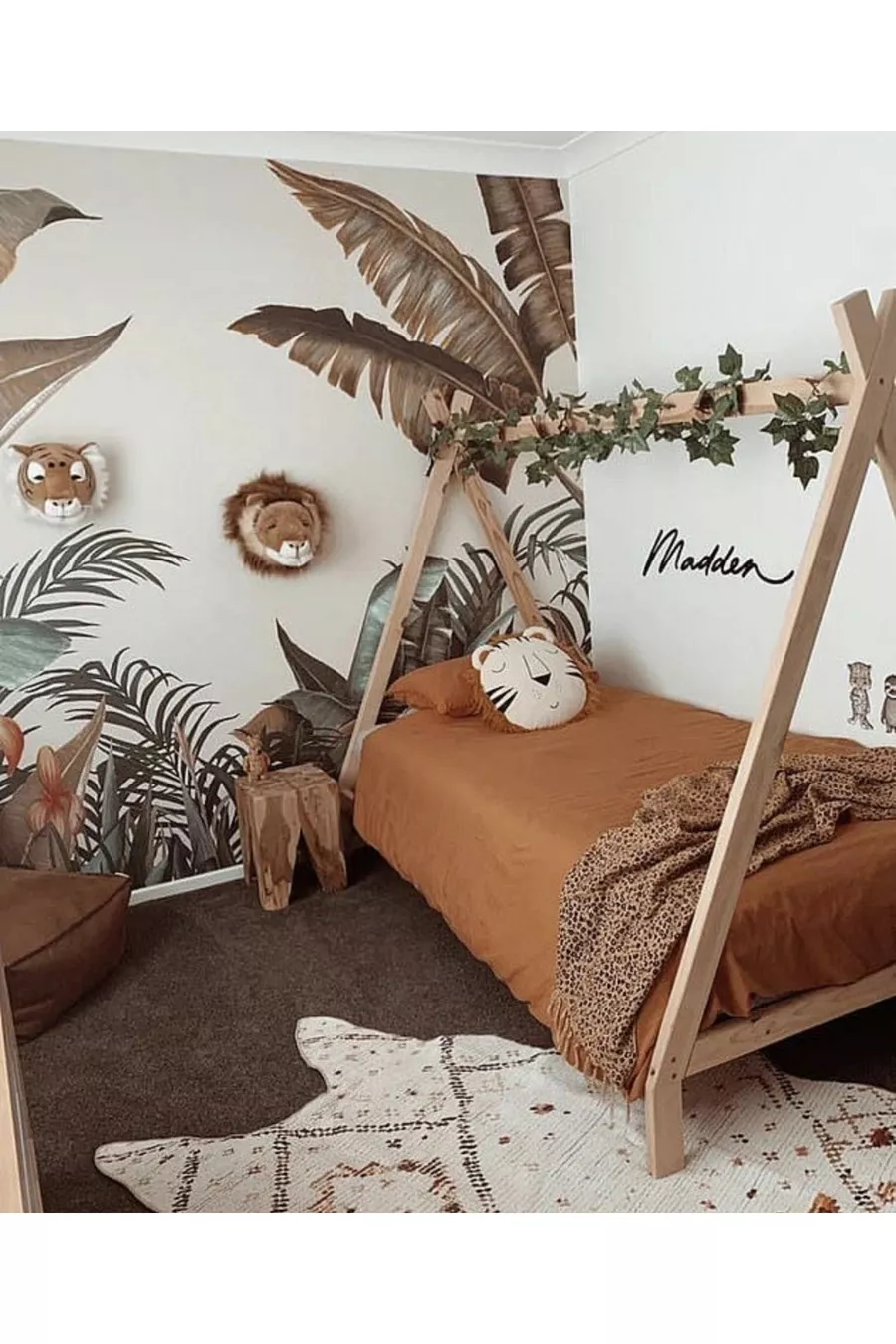 Lit en bois Montessori Deın