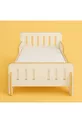Lit bébé - Matelas bébé - Matelas au sol pour enfant - Matelas au sol pour bébé - Lit - Matelas - MDF - Blanc