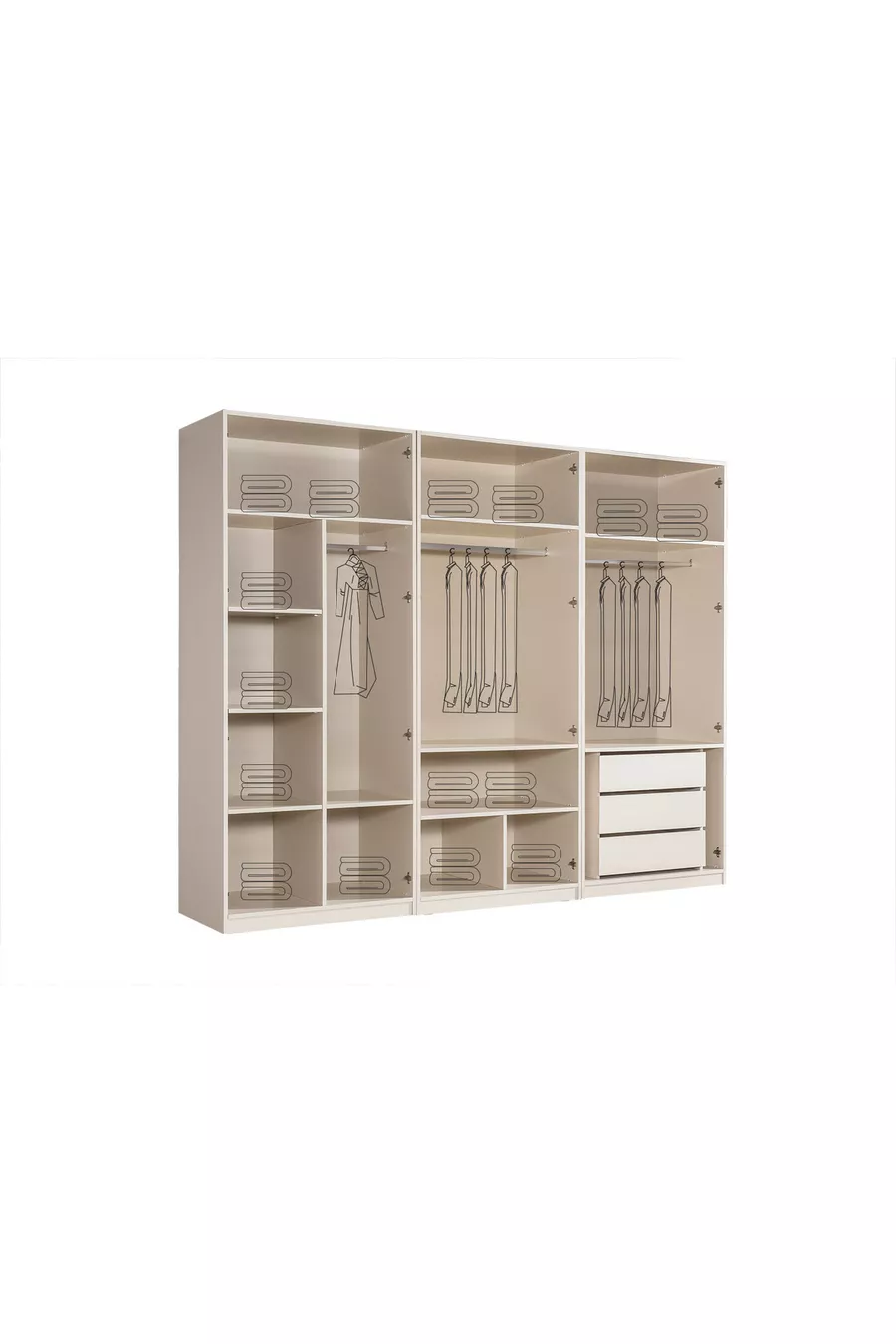 Ensemble de chambre à coucher Meral