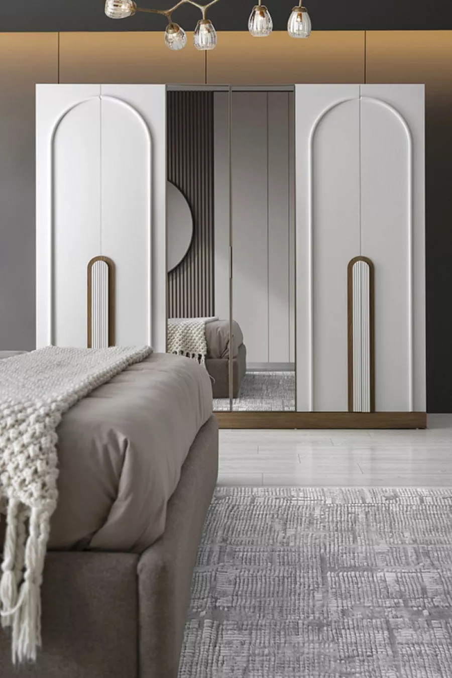 Ensemble de chambre à coucher Demre