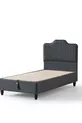 Lit antibactérien entièrement orthopédique modèle Menekşe pour une personne, ensemble 3 pièces comprenant matelas, sommier et tête de lit