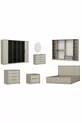 Ensemble de chambre à coucher Kale Luxe - grès - Set 2
