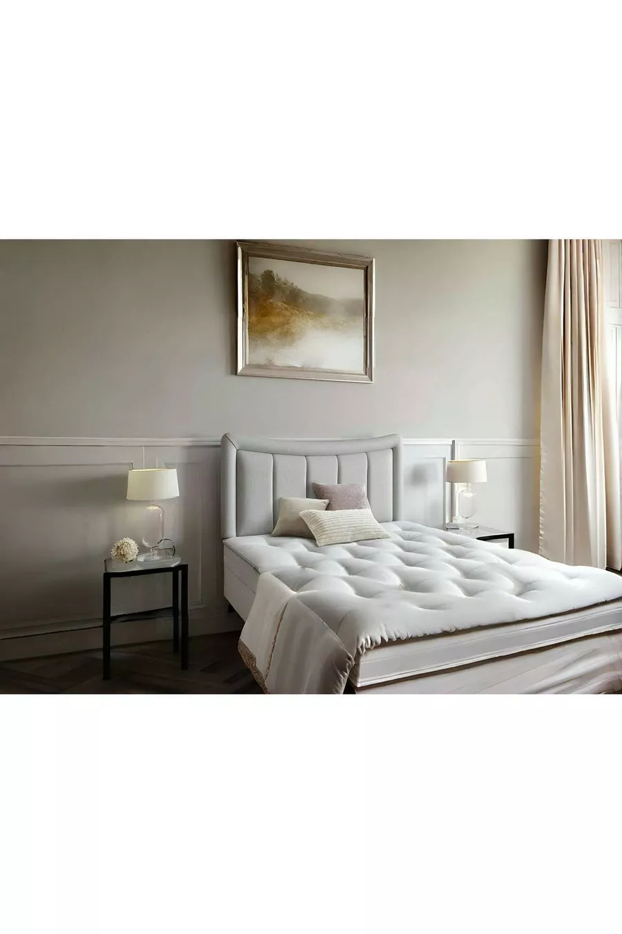 Tête de lit Comfortis pour lit simple et double avec sommier