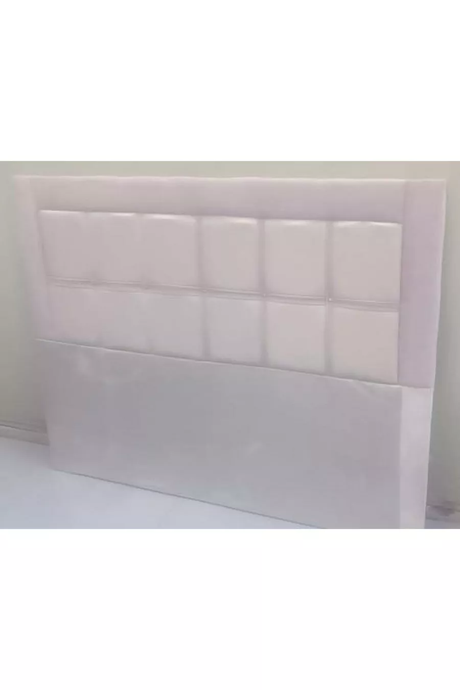 Titre DK Double Personne Tissu Plume de Poule Modèle Windows Lilas Clair Couleur Crème