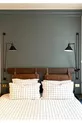 Support moderne pour oreiller Kkahve et tête de lit pour lit avec sommier Cadre de lit avec têtes simples et doubles