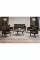 Ensembles de bureau en cuir, salle d'attente, ensemble de bureau, clinique, café, hôtel, balcon