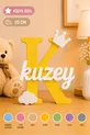 Plaque en plastique personnalisée avec prénom de  cm / pour chambre de bébé et d'enfant