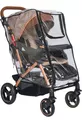 Housse de pluie ultra luxe avec fermeture éclair pour poussette [Compatible avec toutes les poussettes]