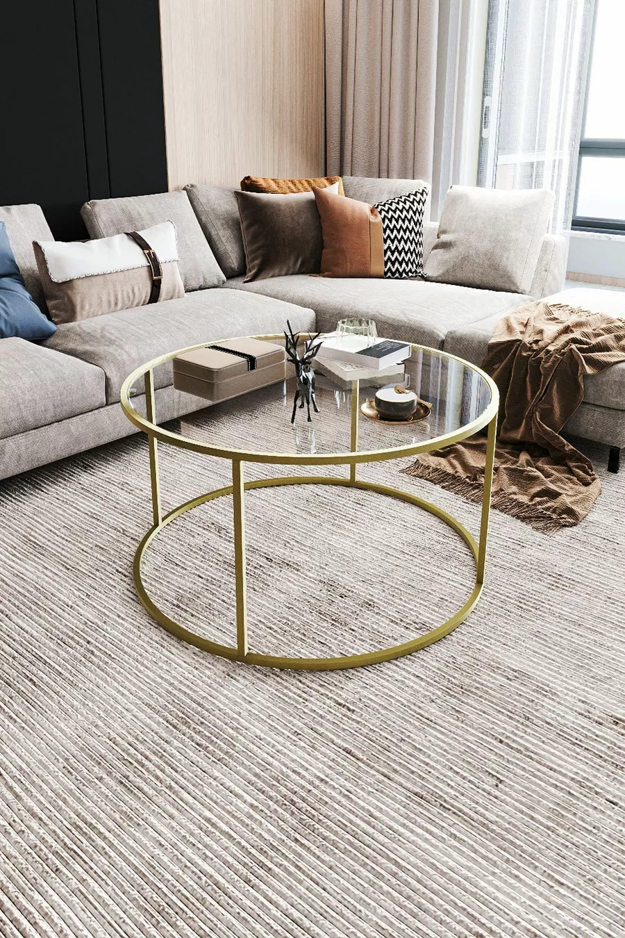 - Table basse Gold Berlin  cm
