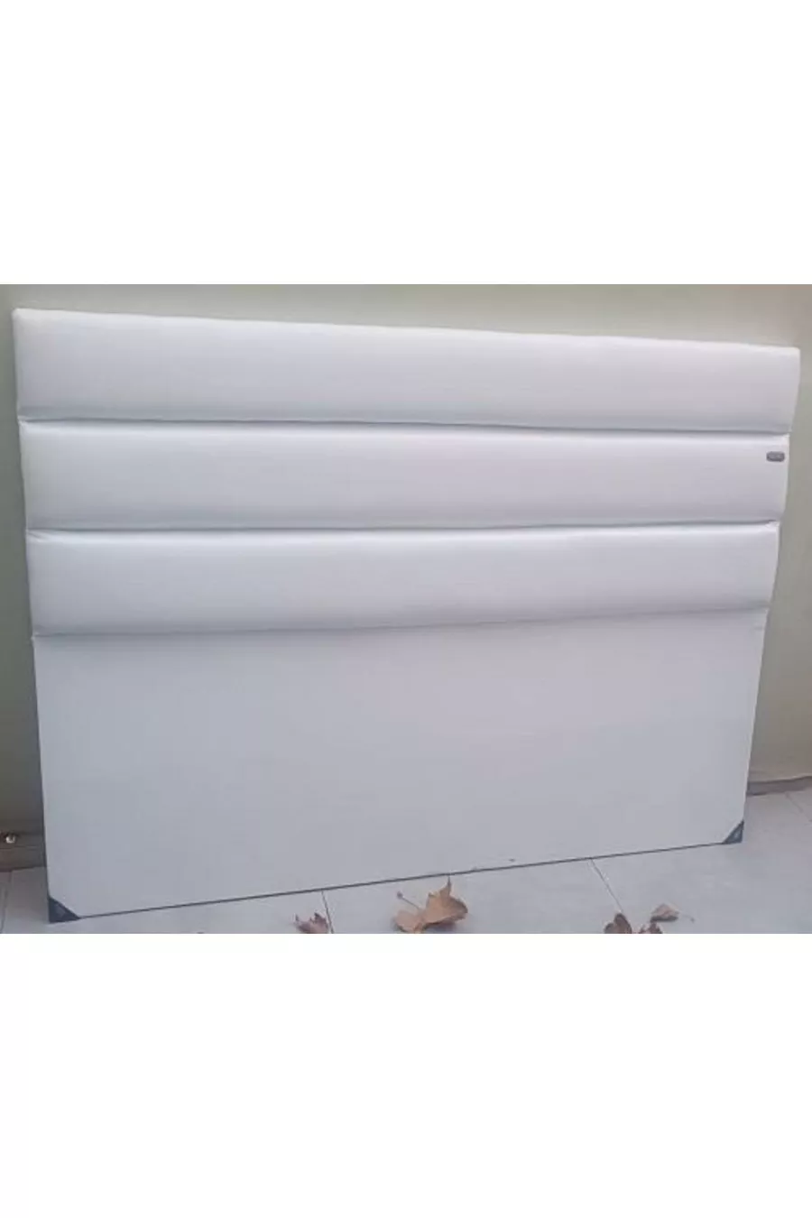 Titre DK Double Personne Modèle en Cuir Synthétique Tissu Couleur Blanche Fait Main