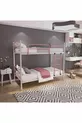 Lit superposé Trend compatible avec matelas Rose clair Métal démontable