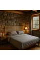 Tête de lit en bois avec 2 étagères, cm x cm, pin naturel