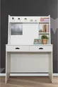 Chambre d'enfant Safir - Armoire 3 portes, Lit, Table de chevet, Commode, Bureau