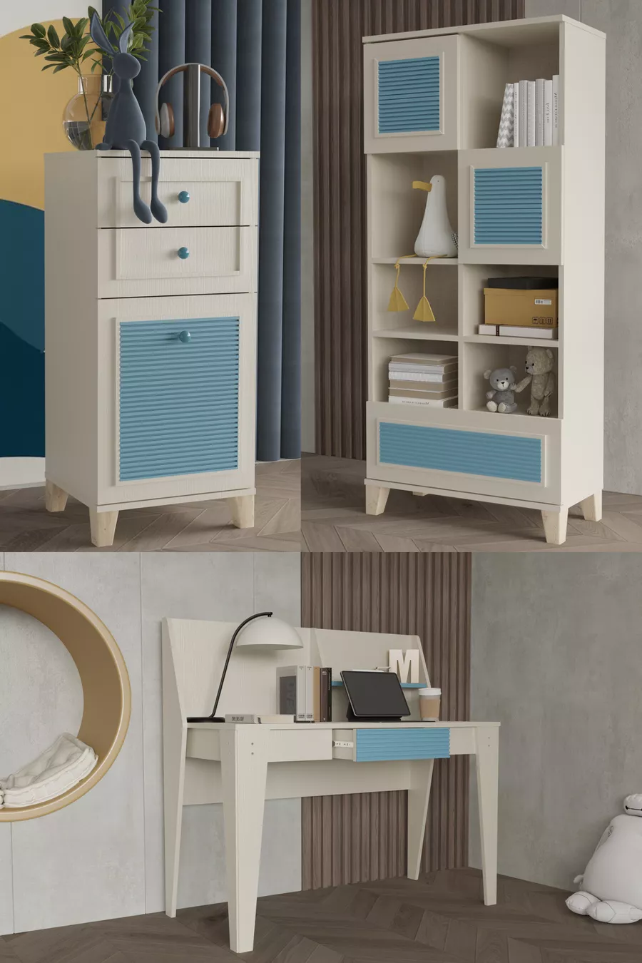 Ensemble Chambre d'Enfant & Adolescente Lisa
