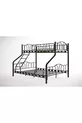DZGN HOME VOLGA LIT SUPERPOSÉ MÉTAL 3 PLACES POUR ADULTES - &