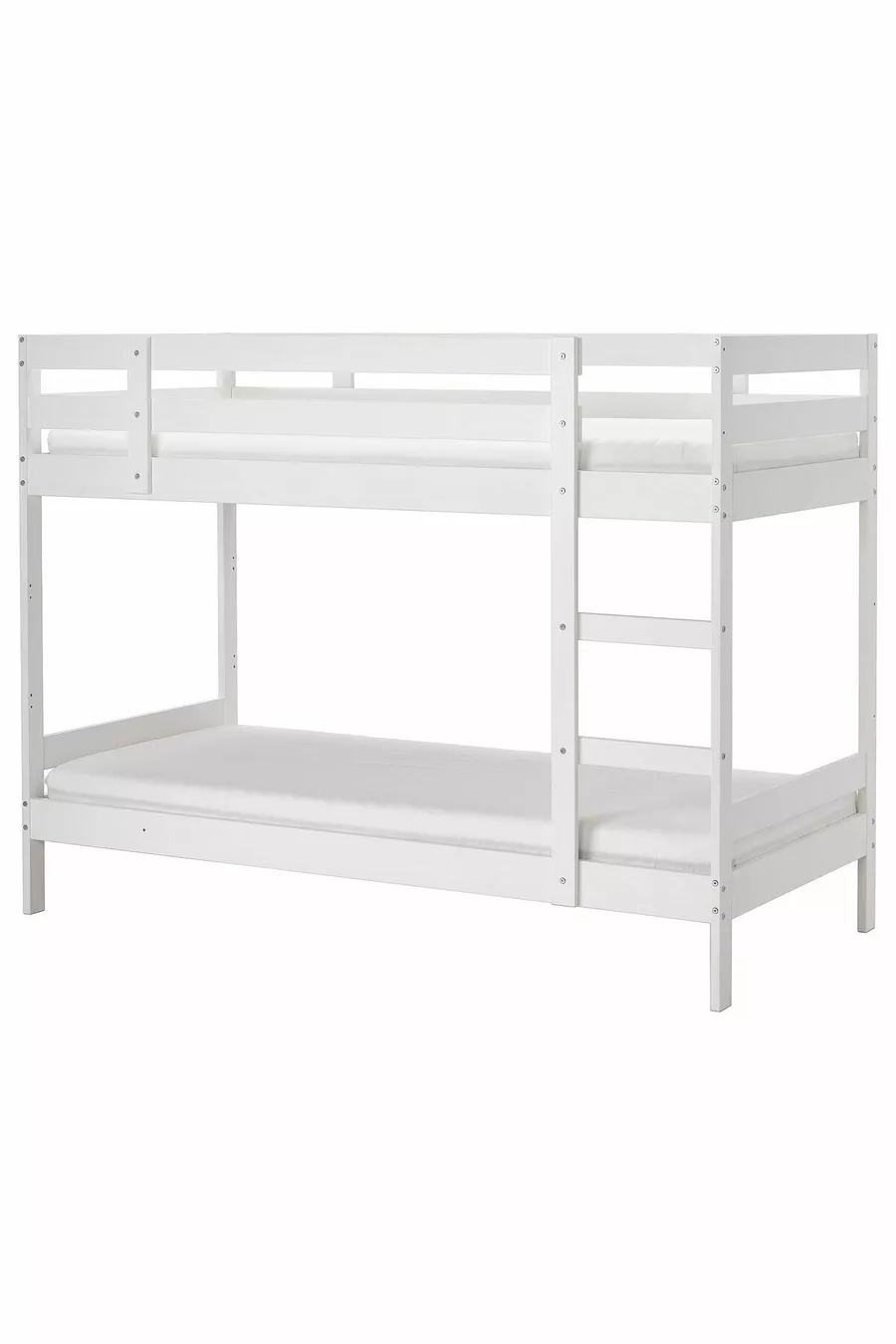 Lits superposés, blanc, cm