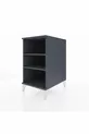 Chevet Kronos à 2 étagères Anthracite-Anthracite