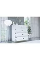 COMMODE ALMİNA, 4 TIROIRS, BLANCHE