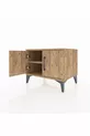 Commode Hyperion avec une étagère et 2 portes, Pin-Pin