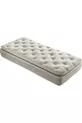 Matelas orthopédique à ressorts avec rembourrage en plumes d'oie en coton biologique, disponible en simple, double et pour bébé