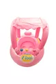Bouée pour bébé avec tente et ombrage, bouée de mer pour enfant, bouée pour bébé 0-3 ans, bateau pour bébé, rose