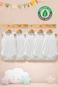 Body bébé débardeur blanc 5 pièces en coton  % biologique