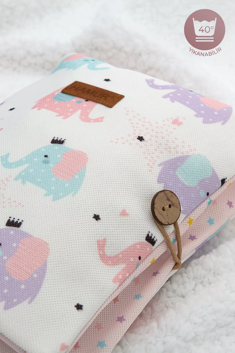Sac de soins pour bébé Anne Sac organisateur pour changer les nouveau-nés Éléphant