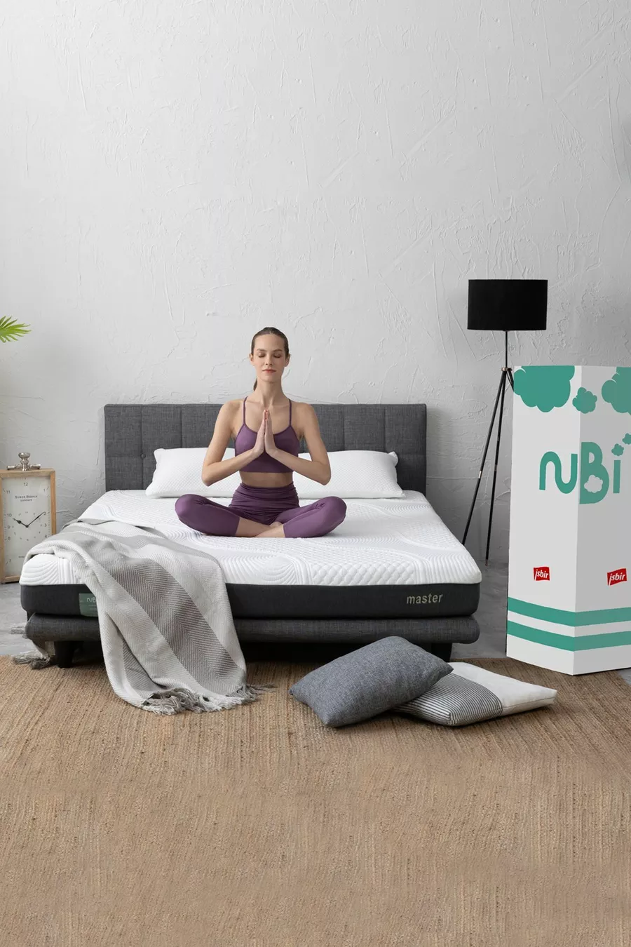 Matelas Master Full Ortopédique Roll Pack sans Ressorts Visco