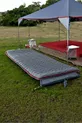 Lit pliant portable pour caravane, camping, hôtel, lit d'appoint pour invité, lit d'appoint pour mère, lit de secours pour tremblement de terre, lit simple