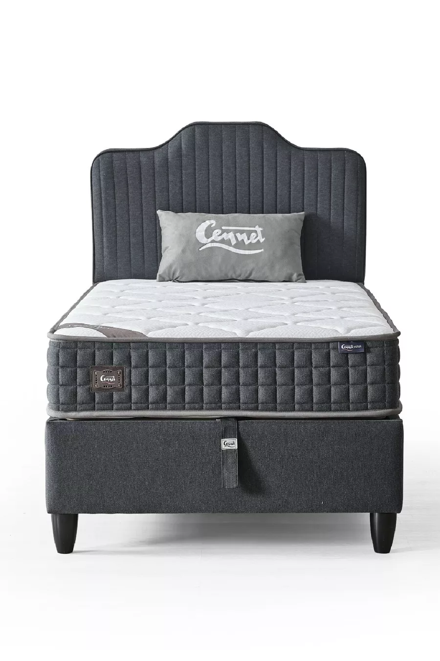 Matelas à ressorts individuel modèle Violette, système antibactérien et entièrement orthopédique