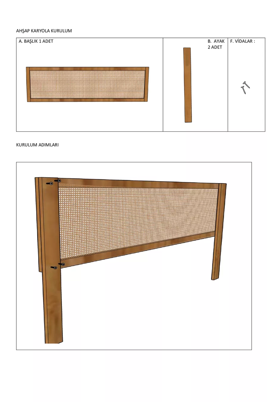 Tête de lit avec pieds en tissu à mailles et cadre en bois cm largeur cm