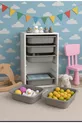 ARMOIRE À JOUETS POUR ENFANTS AVEC 6 PANIER DE RANGEMENT