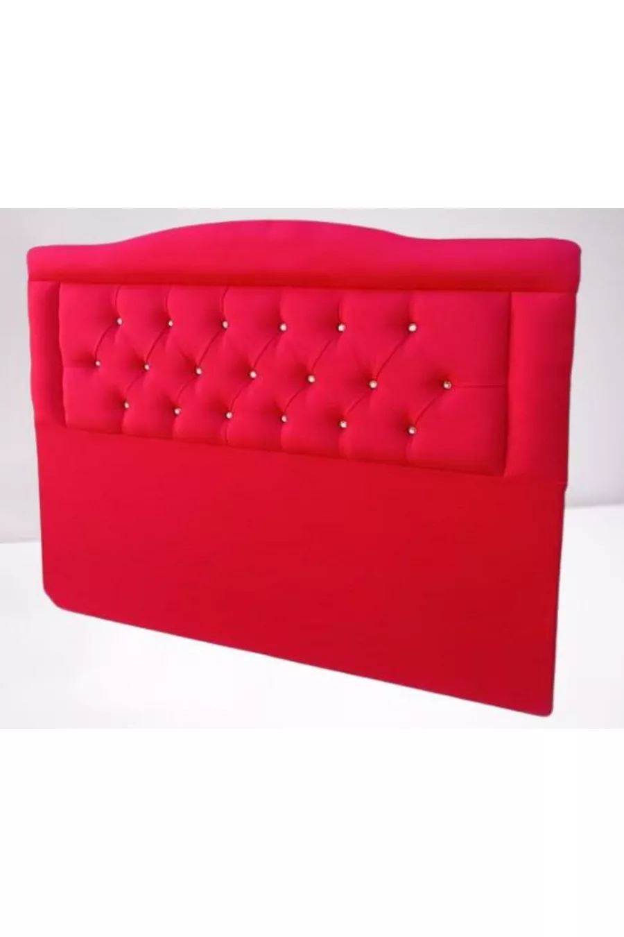 Titre DK Double  Rouge Tissu Baby Face Rembourré Matelassé Fait Main