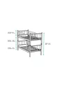 Lit superposé et lit simple en métal pour chambre d'enfant Yurt