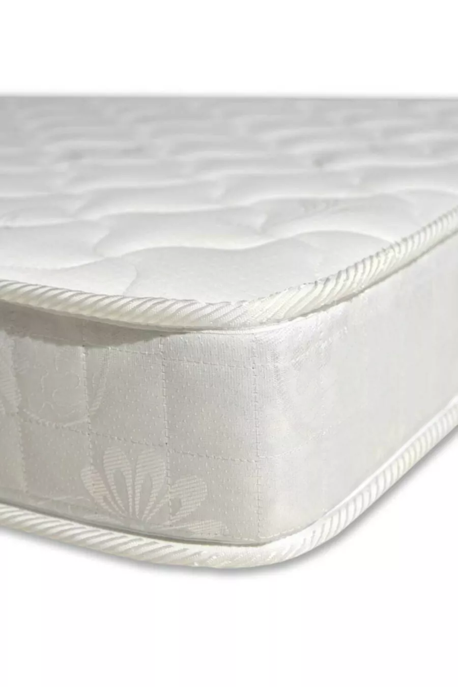 Matelas simple en mousse à mémoire de forme visco sans ressort avec tissu en éponge