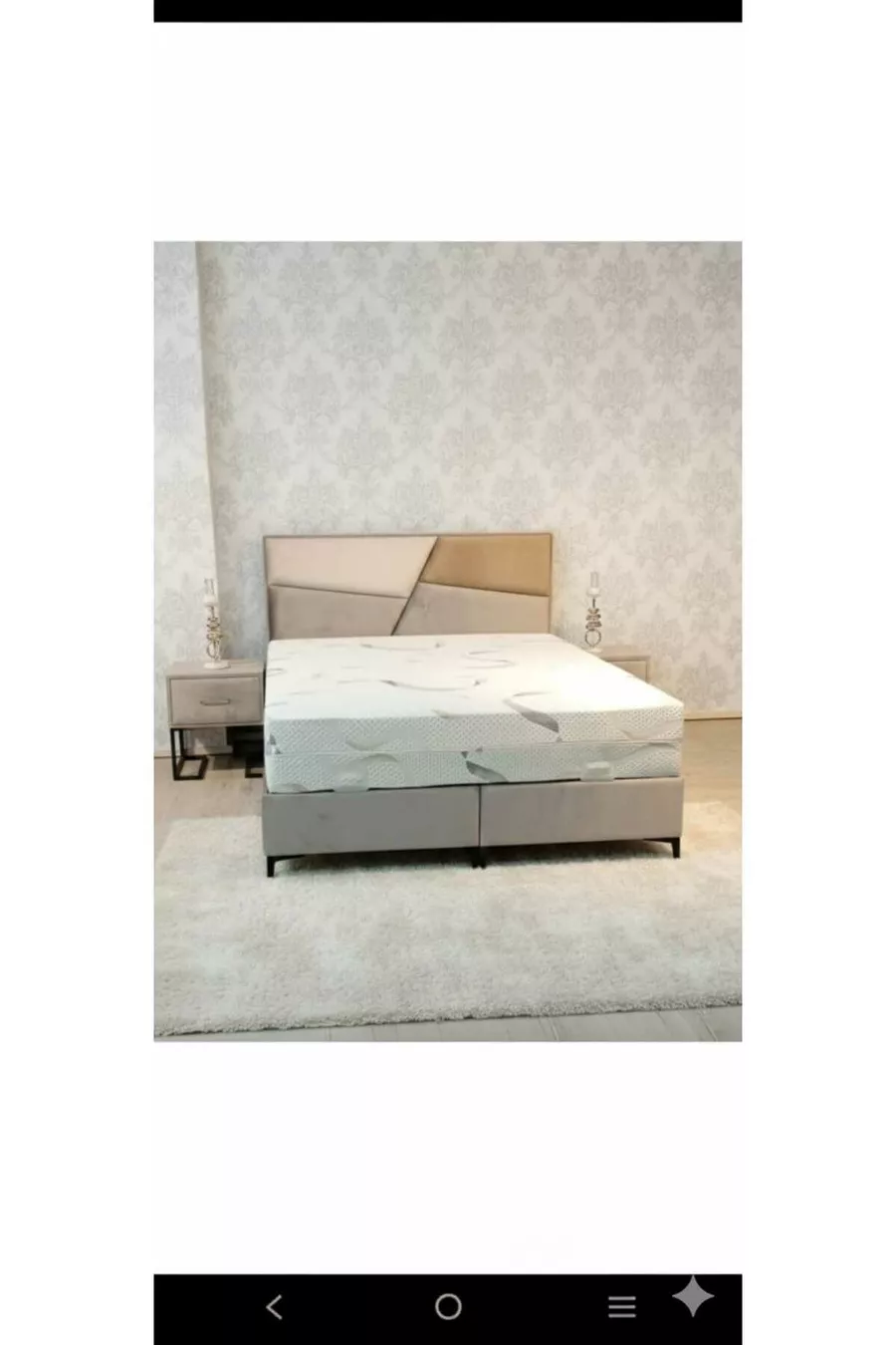 Bdphome Surmatelas & Matelas avec Housse Zippée