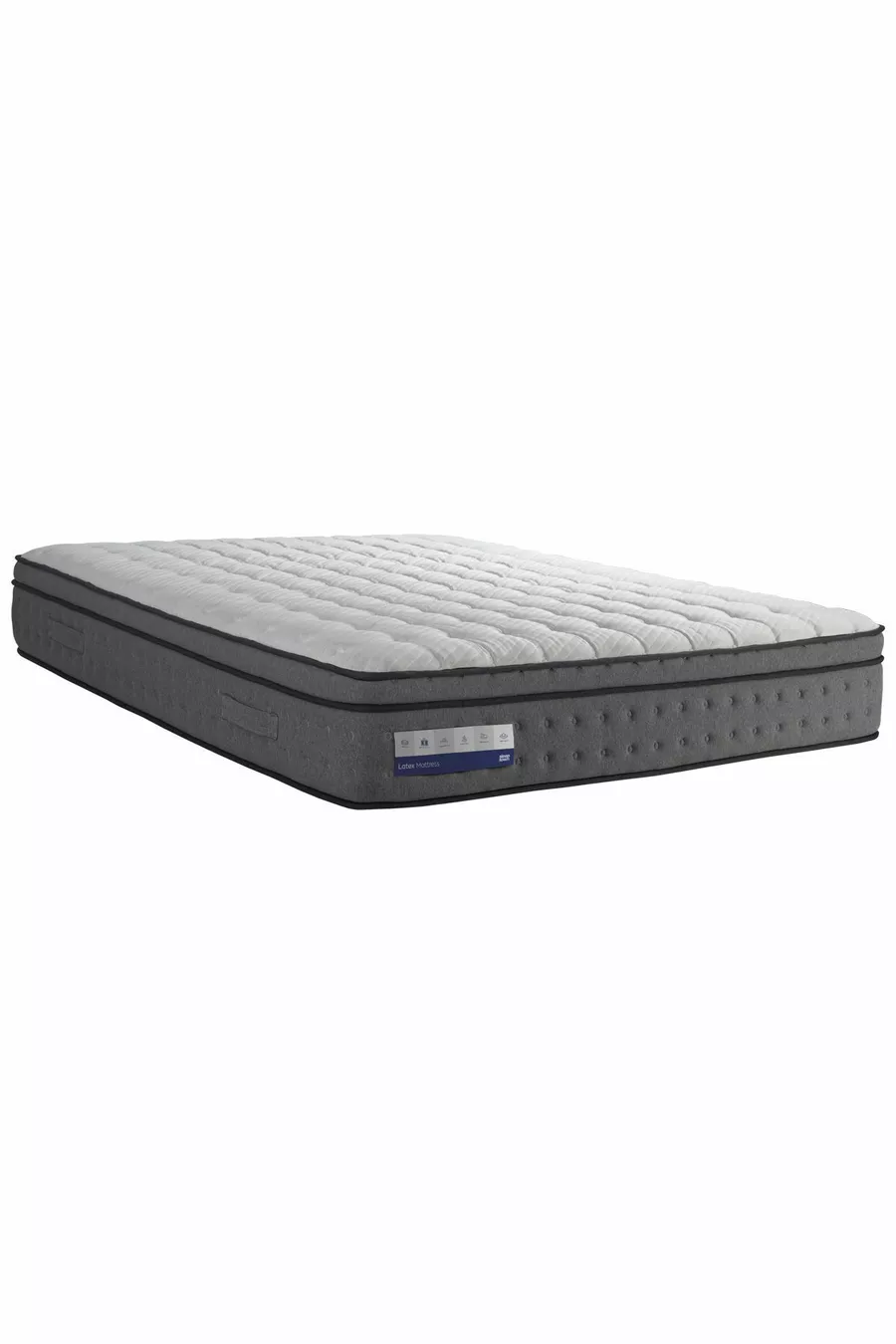 Matelas orthopédique à ressorts ensachés Latex 5 Zones Premium Double