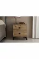 Table de chevet Artemis 2 tiroirs Pin Atlantique