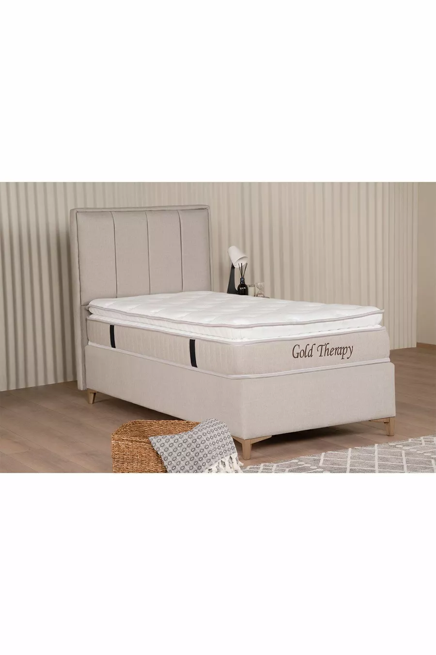 Matelas Orthopédique Gold Therapy (CADRE ET TÊTE DE LIT NON INCLUS)