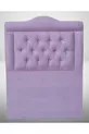 Titre DK Modèle Simple 'taille' Tissu Violet Clair en Poil de Poney Fait Main