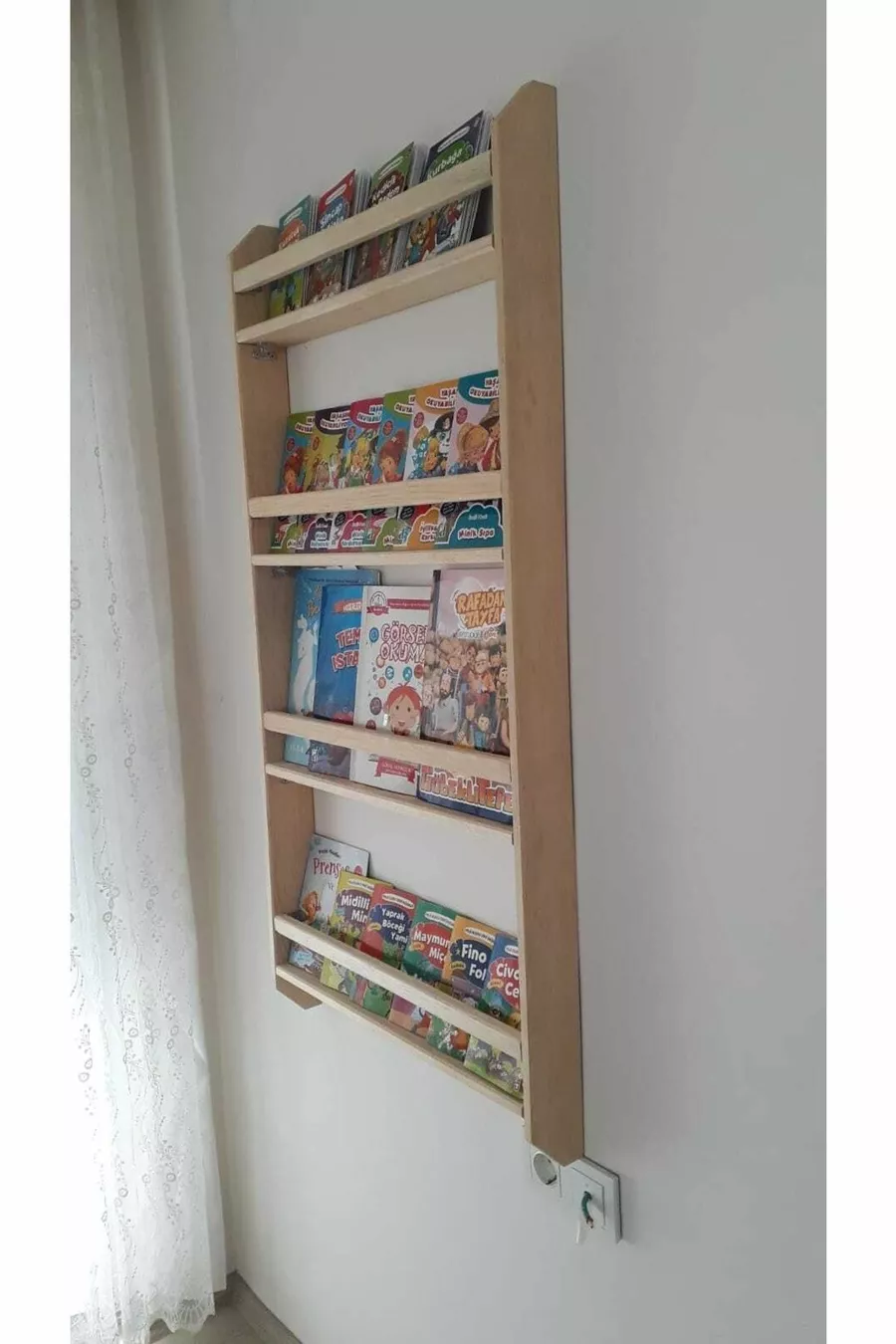 Étagère Murale Montessori en Bois Étagère Décorative en Bois Cm