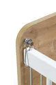 Berceau pour bébé à roulettes avec côté inclinable - Lit bébé - Lit parc - Bois - Cm