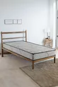 | Matelas à ressorts orthopédique en tissu de bambou pour une personne | x CM | Épaisseur de CM |